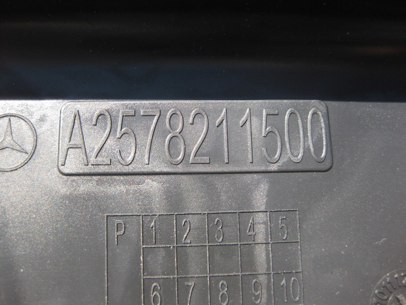 Mercedes-Benz  A2578211300 Кабельний канал правий уздовж порога E-Class W213 Одеса - фото 9