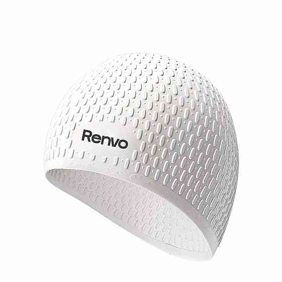 Доросла Шапочка для плавання Renvo Garda Білий Уні OSFM (2SC1201-03) Київ