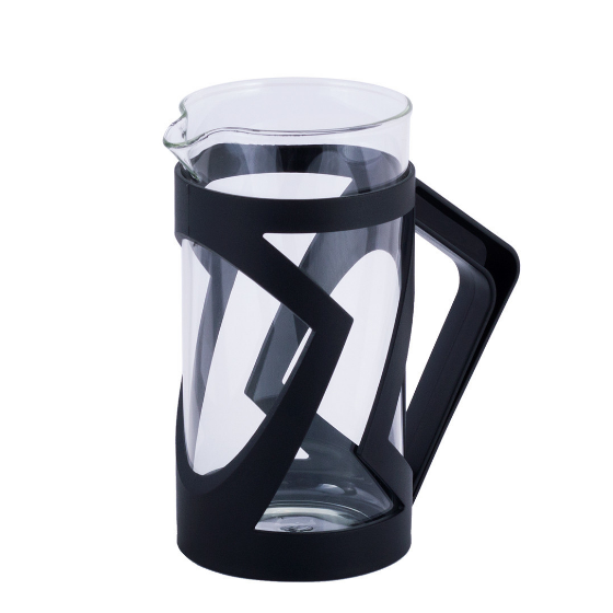 Френч-прес 350 мл неірж.сталь/скло/пластик 0775S KAMILLE Житомир - фото 3