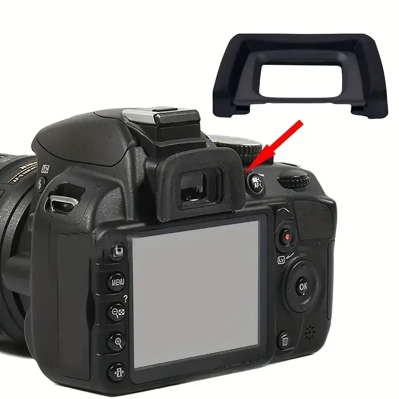 Наглазник Nikon DK-25 для видошукача D3200, D3300, D5200, D5300, D5500 з гумовою рамкою та захистом окулярів Київ - фото 2