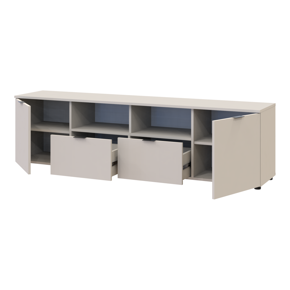 Тумба під ТВ Doros Рон 4 180х38х50 см Кашемір (DRS-011455) Дніпро - фото 4