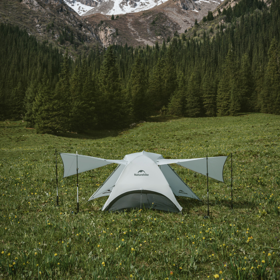 Намет двомісний полегшений Naturehike Star River UL CNK2450WS022 (Сірий) Вінниця - фото 7