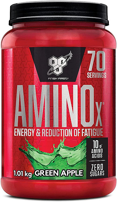 Комплекс аминокислот BSN Amino X 1010 g (Green Apple) Луцк - изображение 1