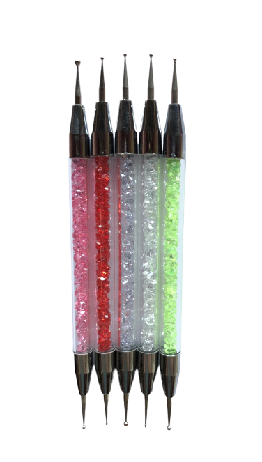 Дотс двухсторонний набор 5 шт декор кристаллы. Киев - изображение 1