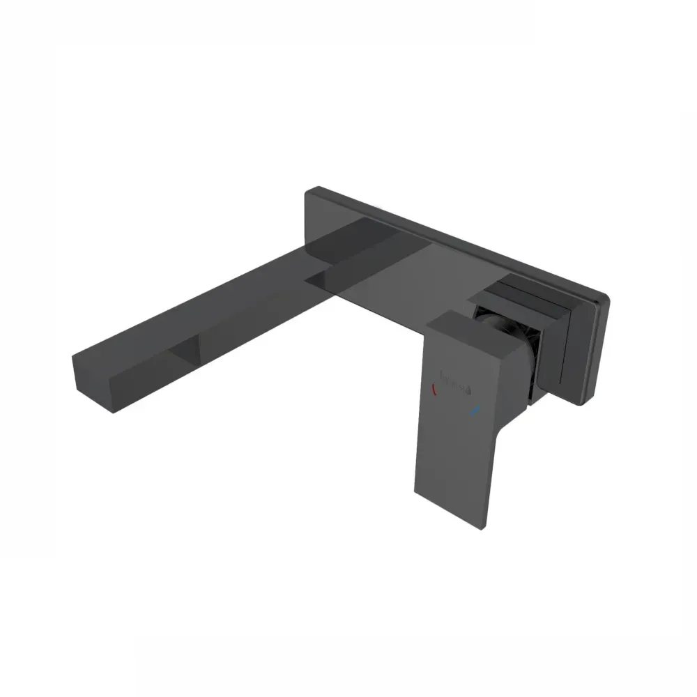 Смеситель для раковины настенный IMPRESE KARLOV черный Киев - изображение 1