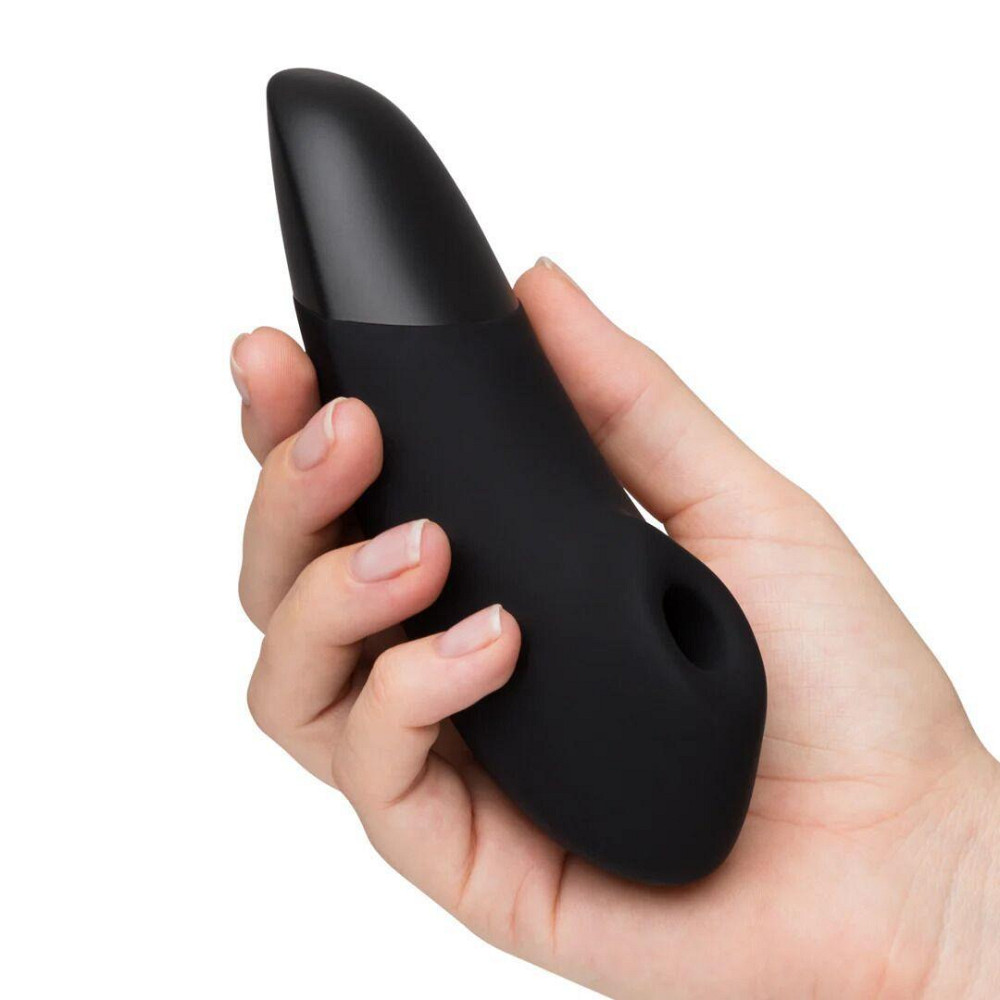 Вакуумний кліторальний стимулятор Womanizer Enhance Black Sex Aura Київ - фото 7