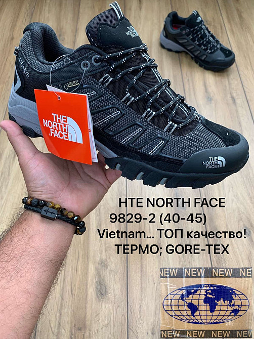 Мужские трекинговые термо кроссовки The North Face Ultra 109 Waterproof Hiking Shoe TNF Black/Dark Shadow Grey Киев - изображение 9