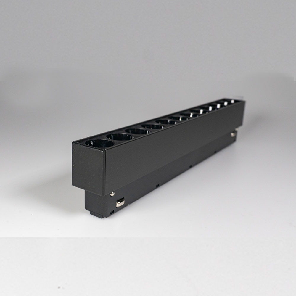 Milight Магнітний світильник лінійний grille light чорний 4000К 36° L220mm 12Вт 1440Lm 48V Київ - фото 4