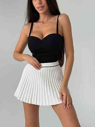 Женская эффектная майка пуш-ап с эффектом «утяжки» на бретелях креп дайвинг Черный, 42/44 Одесса