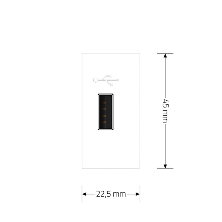 USB розетка LIVOLO 5V 2.1A, біла, 10Вт, з блоком живлення, модуль 0.5 поста (VL-FCUA-1WP) Коломыя - изображение 9