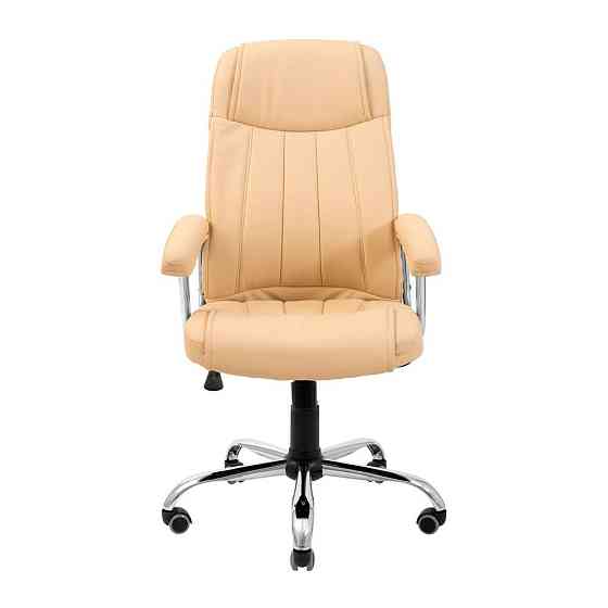 Офісне крісло керівника Richman Fabio Хром M2 Anyfix Бежевий Дніпро