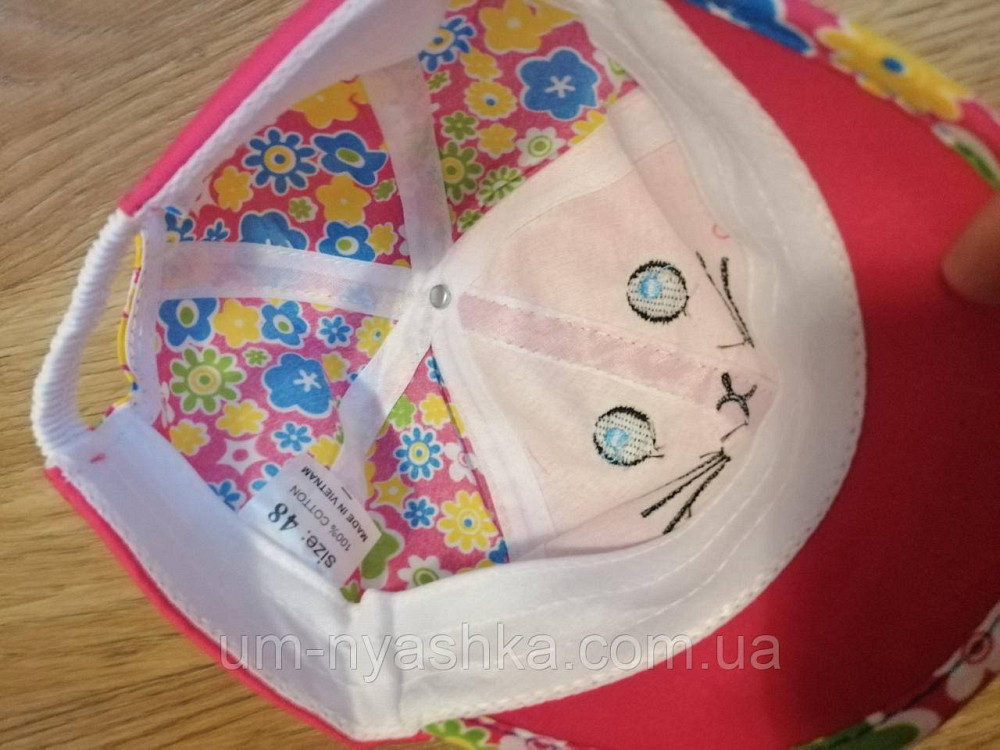 Кепка панамка детская хлопковая кепка с мордочкой зверек Кривой Рог - изображение 7