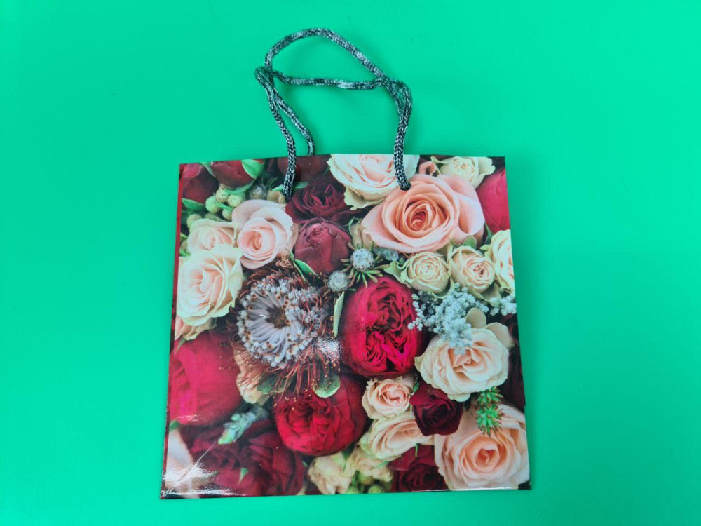 Пакет подарунковий під чашку 16/16/8 (артЧ-211) (12 шт.) Харків - фото 4