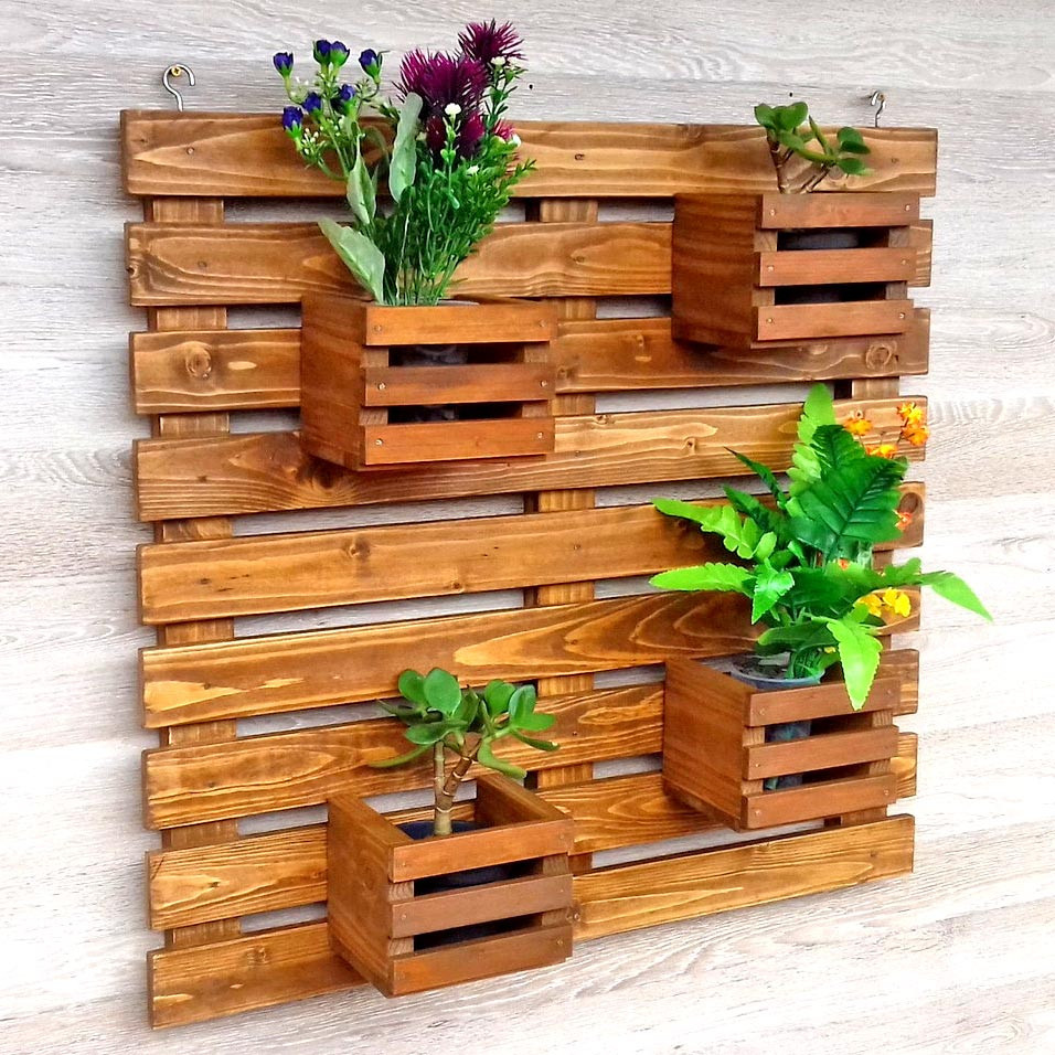 Полка настенная для цветов 