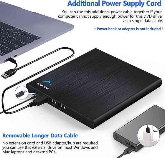 Зовнішній DVD-привід NOLYTH CT02 Луцк