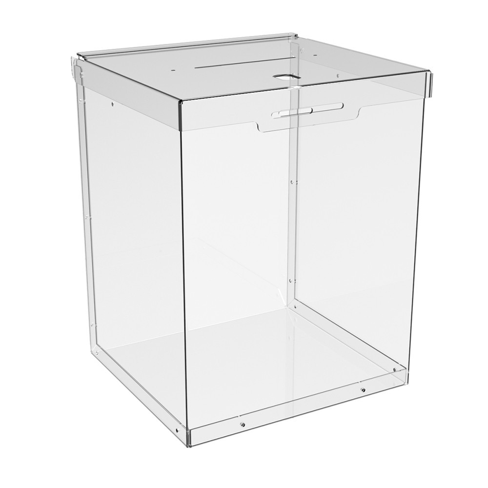 Ящик EKOSTAR с замком для пожертвований и сбора денег 200x180x250. Объем 9 литров Киев - изображение 3