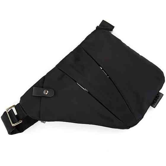 Сумка слинг нейлоновая Vintage 20557 Черная Киев