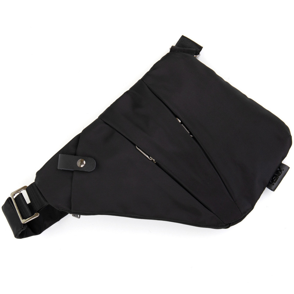 Сумка слинг нейлоновая Vintage 20557 Черная Киев - изображение 4