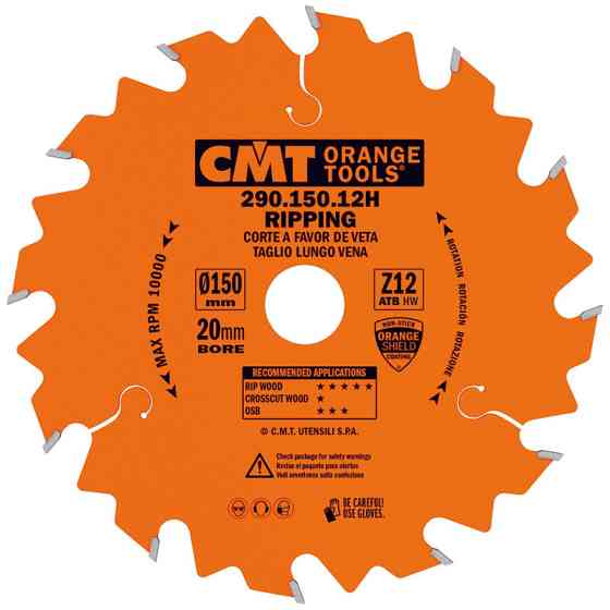 Пильный диск по дереву CMT 160x20x12z K2.2/1.6 (290.160.12H) Одесса