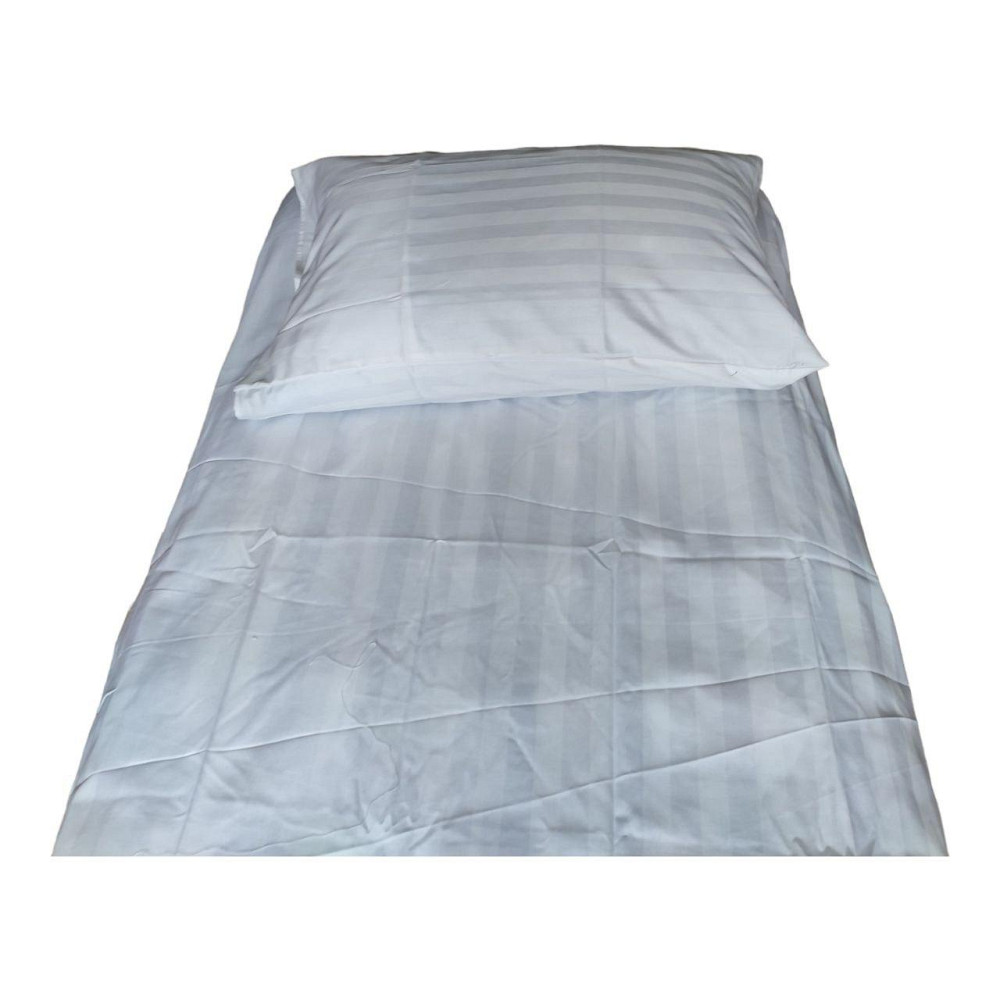 Підковдра Сатин Страйп 240×215 Євро + білий Київ - фото 2