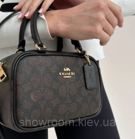 Невелика жіноча сумочка на плече Coach Tabby (3537-2) Київ