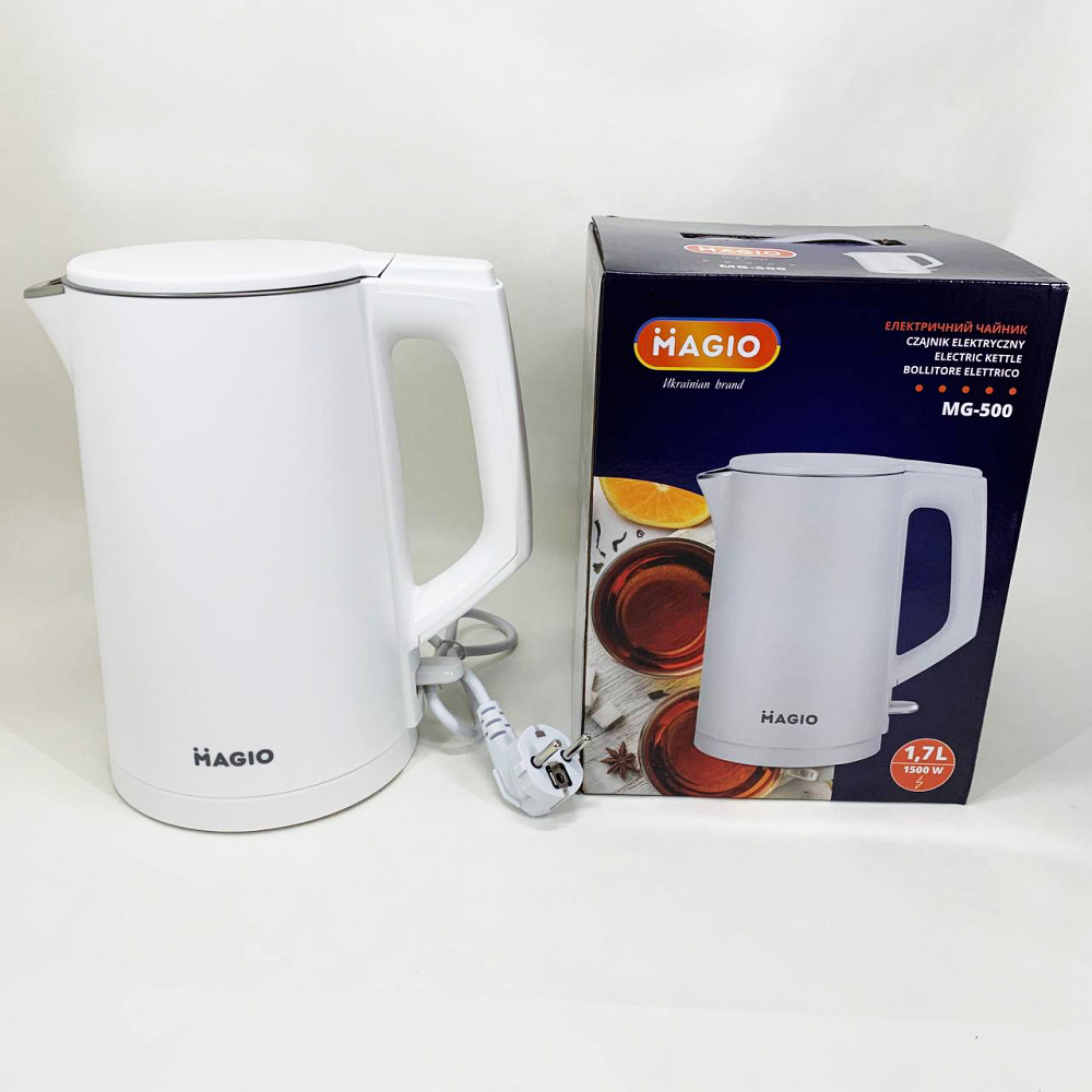 Електрочайник на кухню, Компактний електричний чайник для дому, Бездротовий електричний чайник TA-35 Львів - фото 8