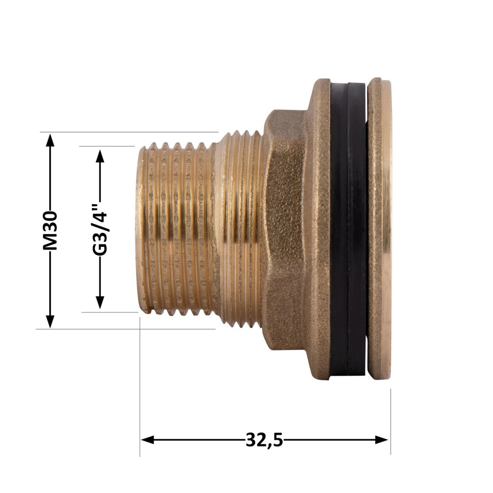 Врізка Thermo Alliance Standart 3/4" в бак SD40020 Київ - фото 2