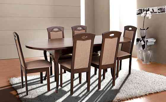 Стіл обідній Твіст (1260+340)*810, горіх темн. Киев