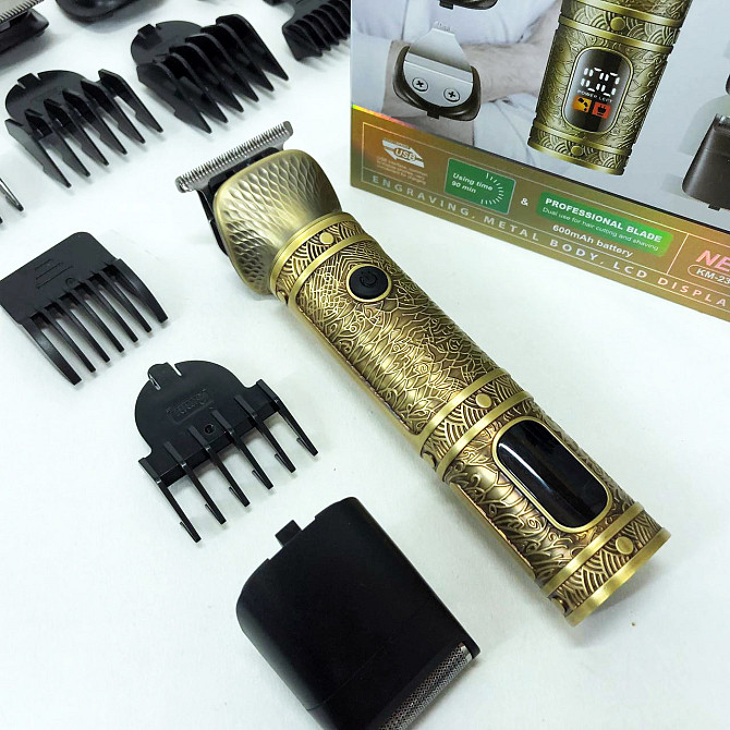 Электробритва для головы Kemei KM-2313, Машинка для стрижки мужская, Машинка для стрижки PS-308 волос головы Киев - изображение 6