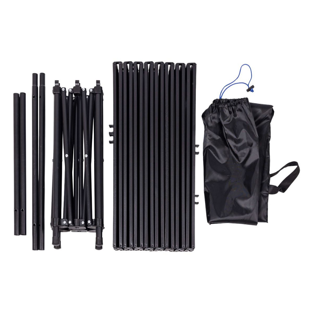 TS Kitchen Стіл для пікніка складаний 95*55*50 см Чорний SJ-0015-2 Коломия - фото 8