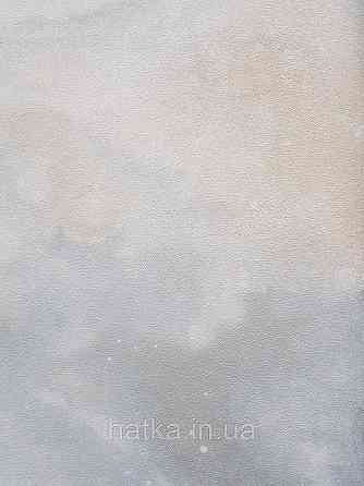 Шпалери вінілові на флізеліні гарячого тиснення DU&KA 1.06х10 вензель основа під штукатурку сірі коричневі Київ