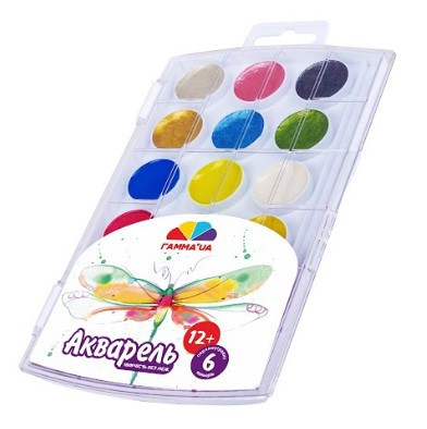 Фарби акварельні 
