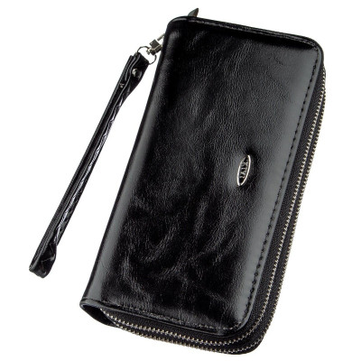 Кошелек Kivi Из экокожи Черный (19052) Винница - изображение 1