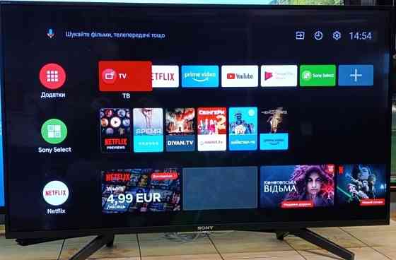 Телевізор SONY 43" 4K, Android TV/Wi-Fi/UHD/Smart TV/ 8 Serie Київ