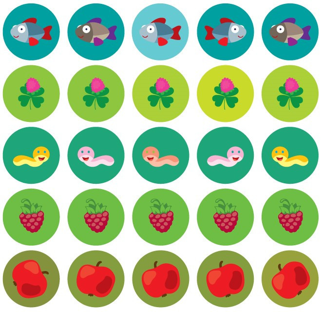 Детская книга аппликаций 