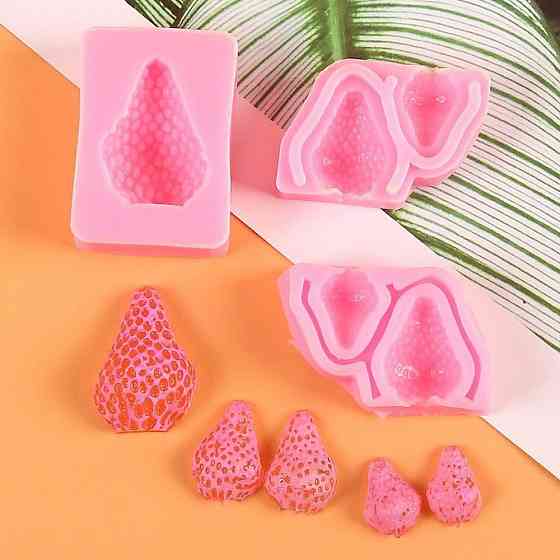 Молд силіконовий Полуниця one size рожевий Київ