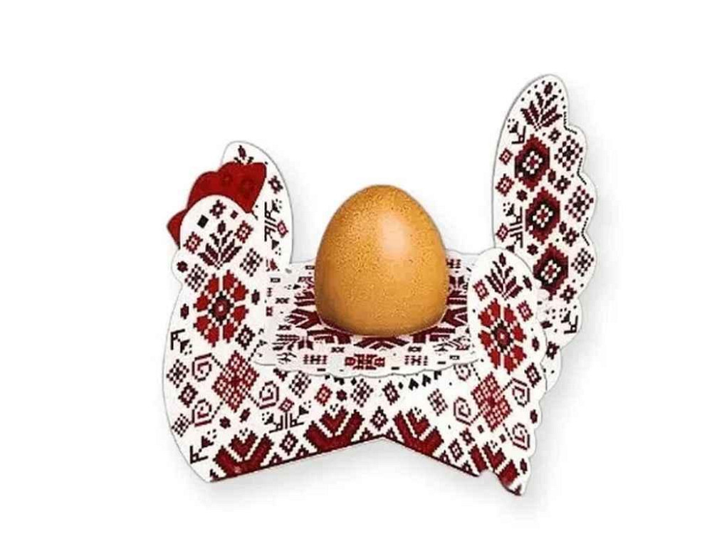Декоративная подставка 1 No1.1 Петушок-вышиванка ТМ Easters Solmir Киев - изображение 1