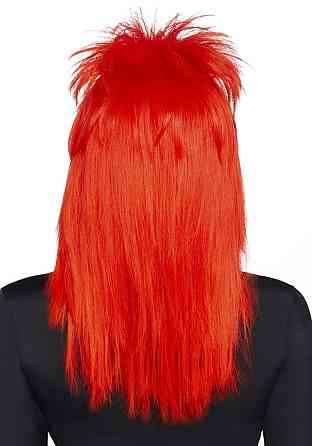 Перука рок-зірки Leg Avenue Unisex rockstar wig Red, унісекс, 53 см Sex Aura Київ