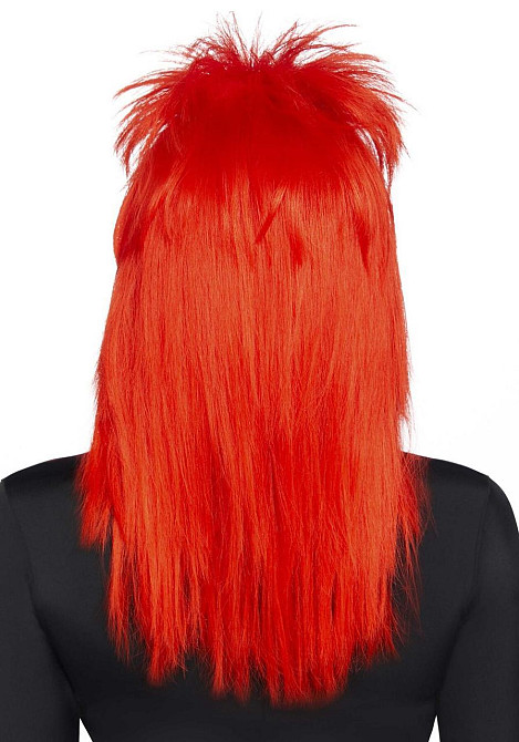 Перука рок-зірки Leg Avenue Unisex rockstar wig Red, унісекс, 53 см Sex Aura Київ - фото 2
