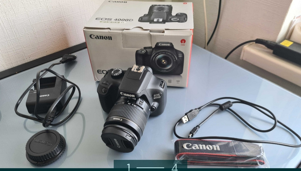 Фотокамера Зеркальная : Canon EOS 4000D 18-55 DC III Киев - изображение 1