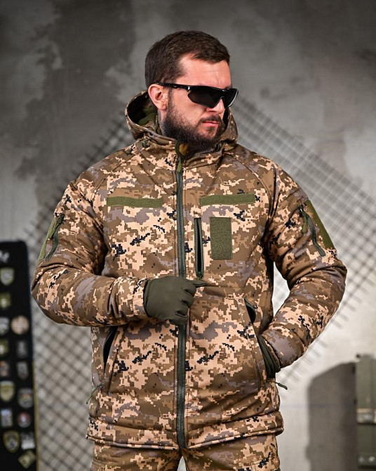 Зимний тактический костюм NEPTUN 5в1 пиксель  ПП8170 Одесса - изображение 15