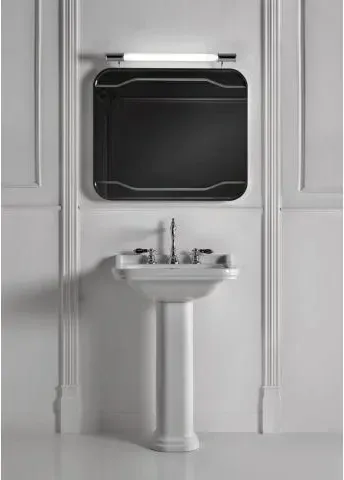 Раковина  Kerasan Waldorf czarny 60x55 odpływ chrom 4140K4 Київ - фото 1