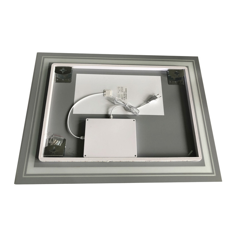Дзеркало Zerix Alive MR06-80x60-REVERSE з LED Touch, Anti-fog, димером, регулятором яскравості (ZX6062) ( 10053 ) Харків - фото 4