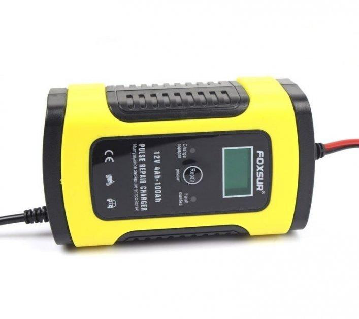 Автомобильное зарядное устройство для аккумулятора Foxsur 12V 5A Винница - изображение 6