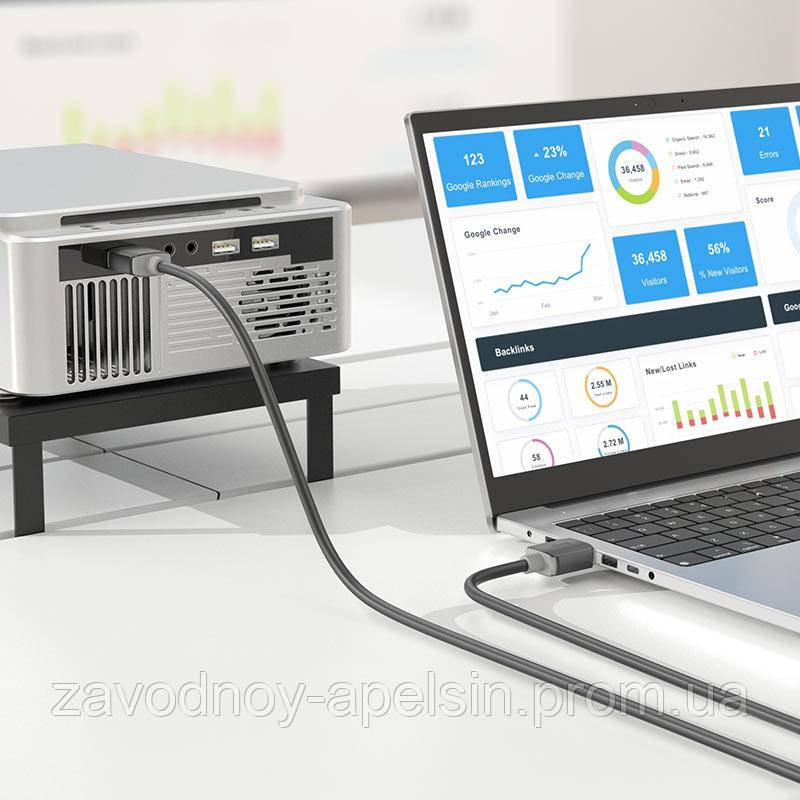 HDMI - HDMI провод кабель HDTV 4K 2m метра (hoco) Одесса - изображение 2