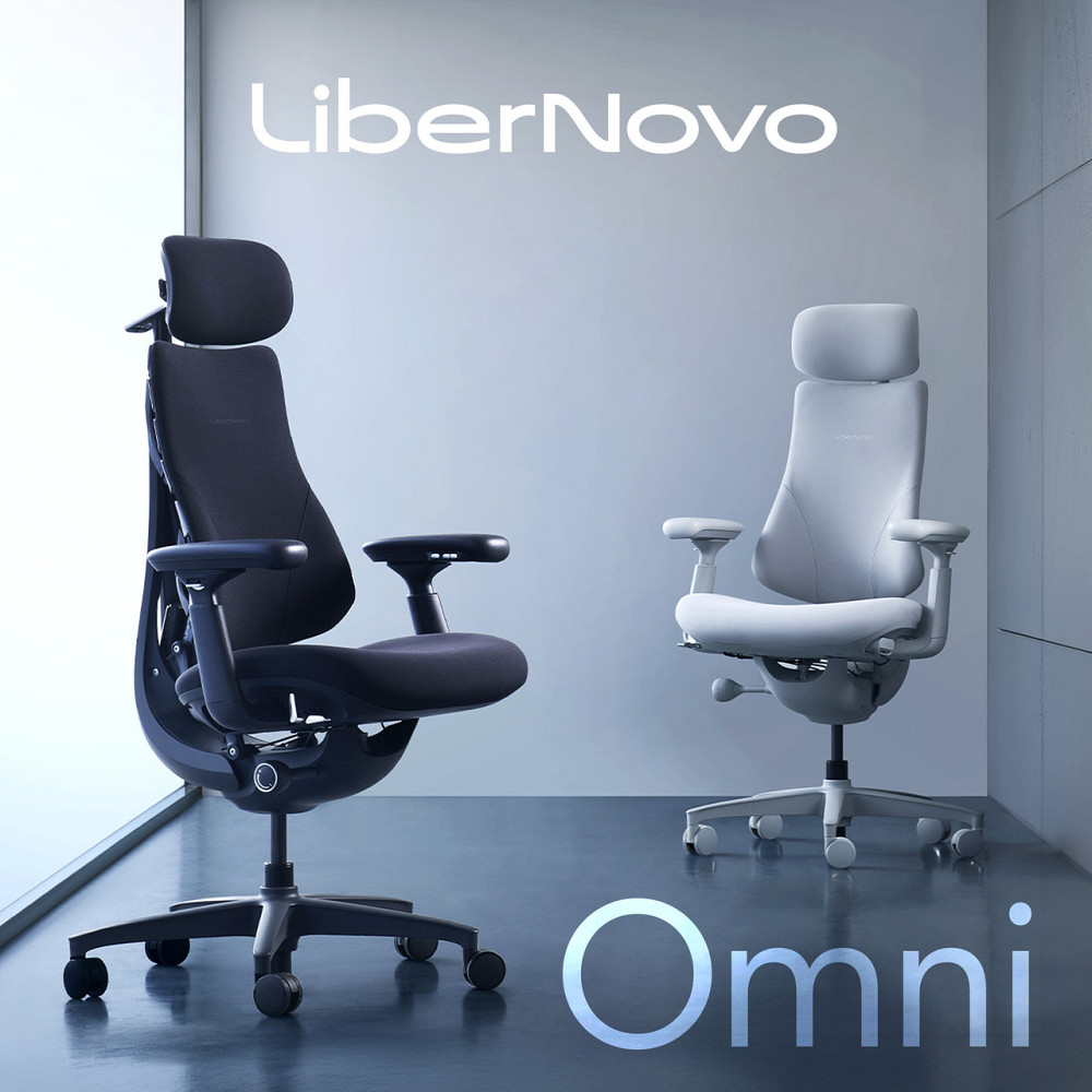 Крісло офісне LiberNovo Omni Midnight Black 48 см (CP-GW-0000015-00-01) ( 17326 ) Харків - фото 17