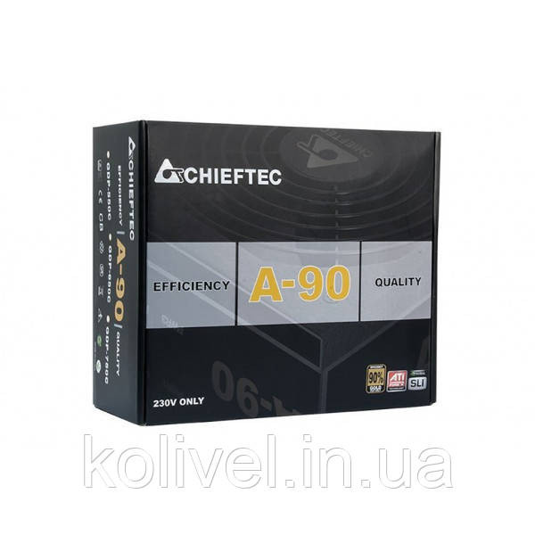 БЖ 650W Chieftec A-90 GDP-650C, 140 mm, >90%, Modular, Retail Box (GDP-650C) Киев - изображение 3