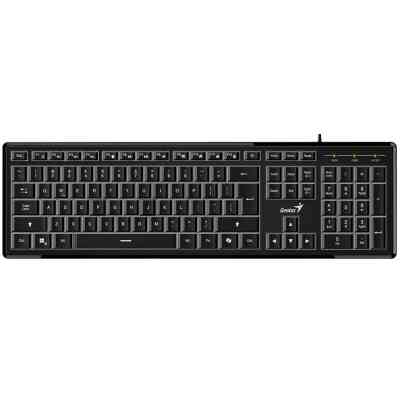 Клавиатура Genius SlimStar 820 USB UA Black (31310055410) Винница