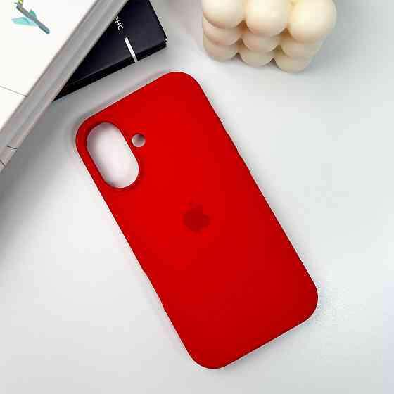Чохол для смартфона Silicone Full Case AA Open Cam for Apple iPhone 16 11,Red Киев