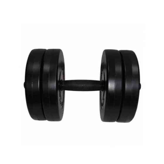 Гантель наборная композитная в пластиковой оболочке Rock pro 10,5 кг NE-PL-G-010 Винница